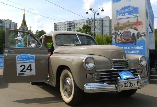Ралли старинных автомобилей Bosch Moskau Klassik - Sputnik Абхазия