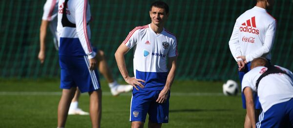 Футбол. ЧМ-2018. Тренировка сборной России Футбол. ЧМ-2018. Тренировка сборной России - Sputnik Абхазия