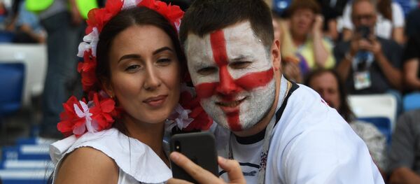 Болельщики сборной Англии Болельщики сборной Англии - Sputnik Абхазия