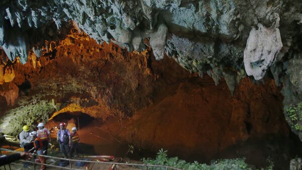 Пещера Тхам Луанг в провинции Чиангмай, Таиланд. 28 июня 2018 года - Sputnik Абхазия