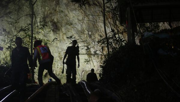 Пещера Тхам Луанг в провинции Чиангмай, Таиланд. 1 июля 2018 года - Sputnik Абхазия