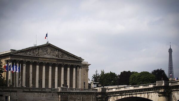 Бурбонский дворец место заседаний Национальной ассамблеи Франции в Париже title=Бурбонский дворец место заседаний Национальной ассамблеи Франции в Париже - Sputnik Абхазия
