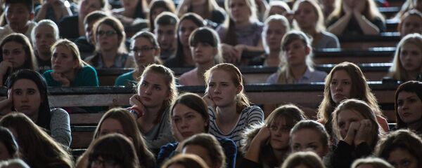 Студенты Московского Государственного педагогического университета - Sputnik Аҧсны