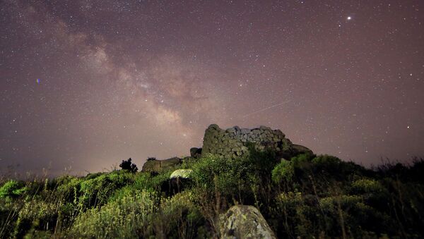 Млечный путь над башней Нураги, Сардиния - Sputnik Абхазия
