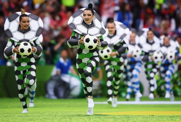 Церемония открытия чемпионата мира по футболу – 2018 на стадионе Лужники, 2018 год - Sputnik Абхазия
