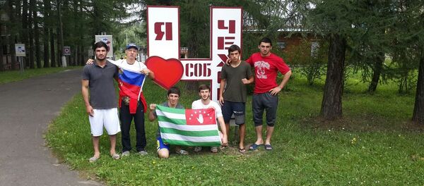 Абхазские борцы и боксеры на спортивных сборах в подмосковном Чехове Абхазские борцы и боксеры на спортивных сборах в подмосковном Чехове - Sputnik Абхазия