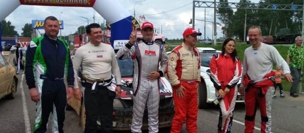 Гонщик Тимур Соломко на ралли на кубок России Гонщик Тимур Соломко на ралли на кубок России - Sputnik Аҧсны