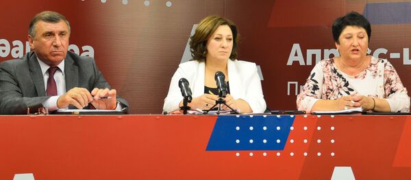 Пресс-конференция министерства юстиции на АТ Пресс-конференция министерства юстиции на АТ - Sputnik Абхазия