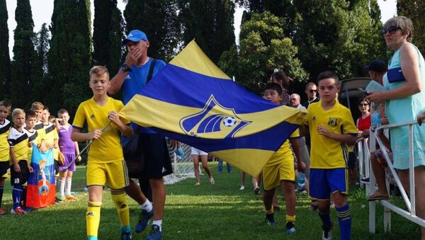 Детский чемпионат по футболу - Sputnik Абхазия
