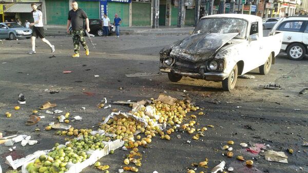 Последствия взрыва в сирийском городе Эс-Сувейда - Sputnik Абхазия