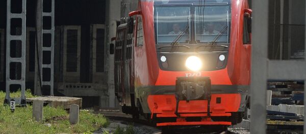 Рельсовый автобус РА2 Рельсовый автобус РА2 - Sputnik Абхазия