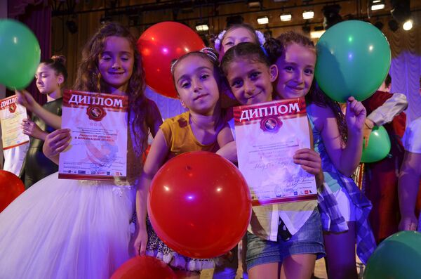 Гала-концерт по случаю окончания творческого фестиваля Трамплин - Sputnik Абхазия