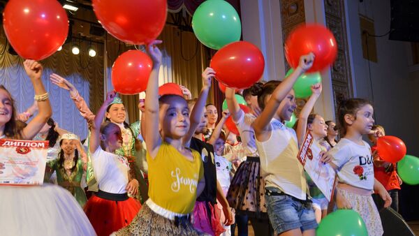 Гала-концерт по случаю окончания творческого фестиваля Трамплин - Sputnik Абхазия