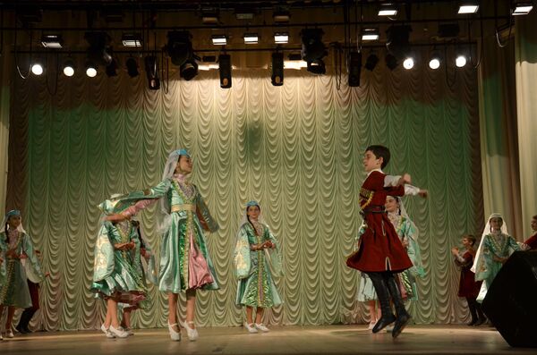 Гала-концерт по случаю окончания творческого фестиваля Трамплин - Sputnik Абхазия