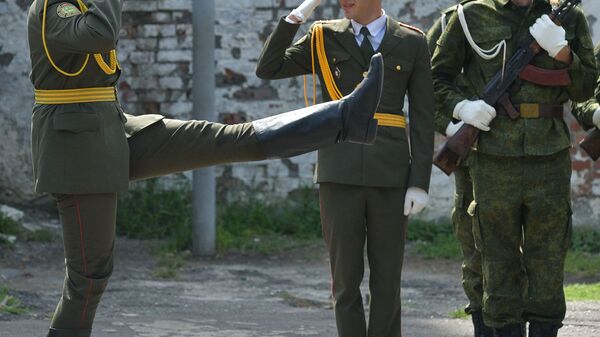 Присяга в министерстве обороны Абхазии - Sputnik Аҧсны