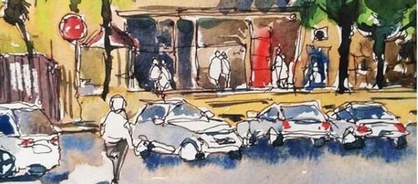 Работа Екатерины Рьё Работа Екатерины Рьё - Sputnik Абхазия