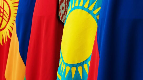 Флаги стран-участниц ЕАЭС, архивное фото - Sputnik Абхазия