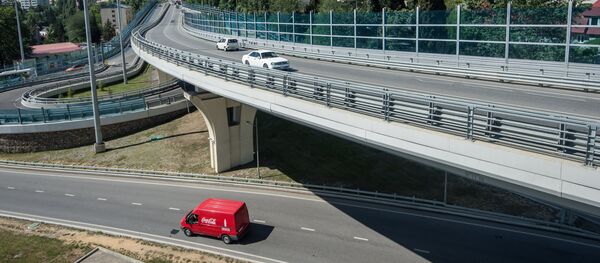 Автомобильная развязка в Сочи Автомобильная развязка в Сочи - Sputnik Абхазия