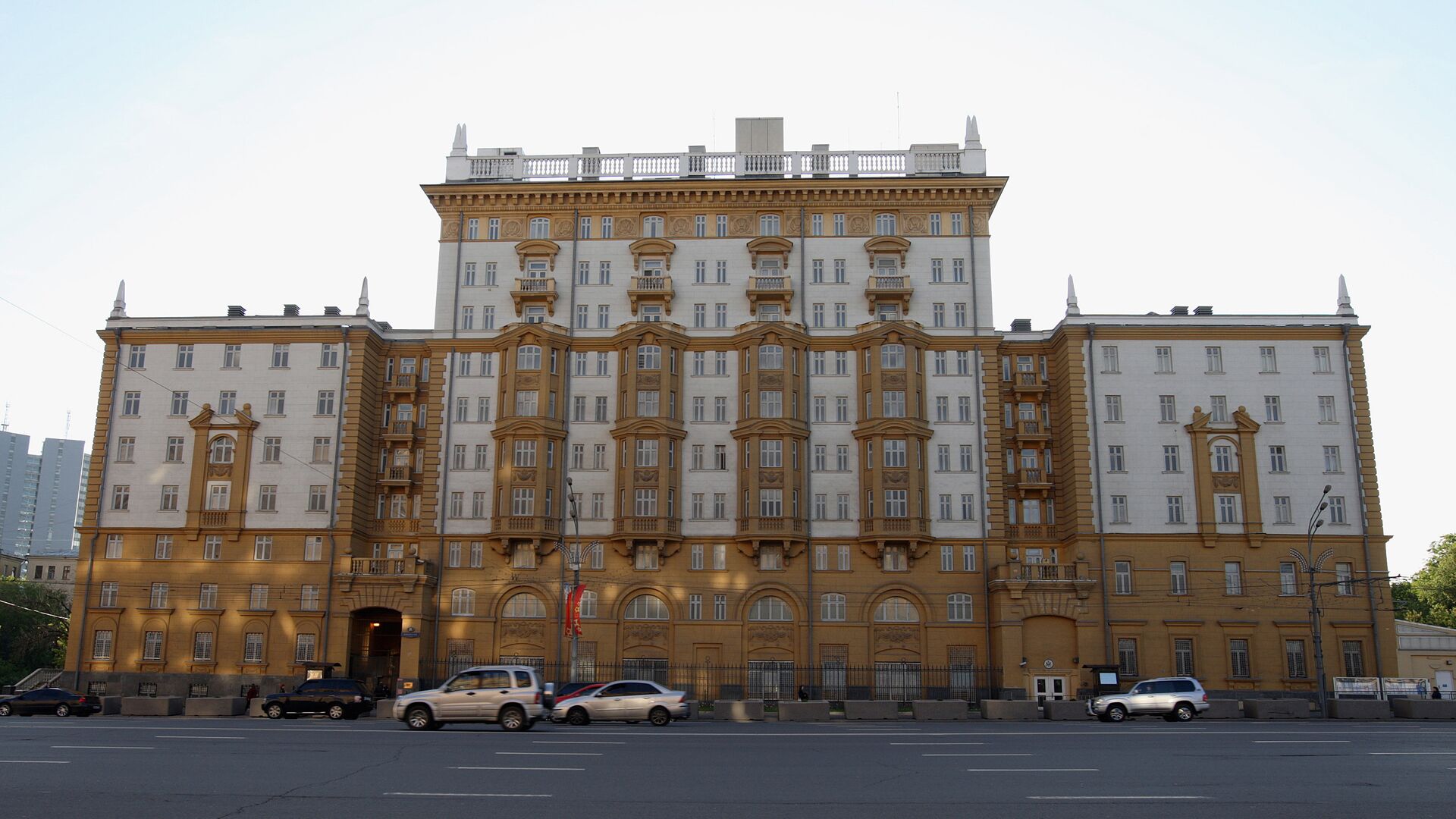 Здание американского посольства в Москве - Sputnik Абхазия, 1920, 18.05.2022
