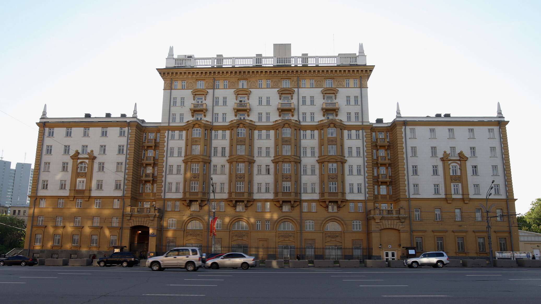 Новое здание посольства сша в москве