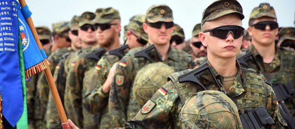 Церемония открытия военных учений Noble Partner в Грузии Церемония открытия военных учений Noble Partner в Грузии - Sputnik Абхазия