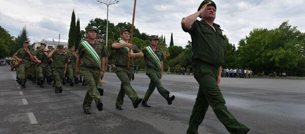 Репетиция парада Репетиция парада - Sputnik Абхазия