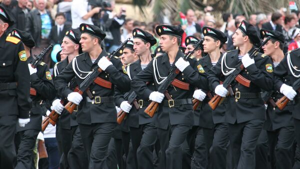 Военный парад в Абхазии - Sputnik Абхазия