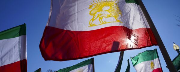 Флаги Ирана, фото из архива Флаги Ирана, фото из архива - Sputnik Абхазия