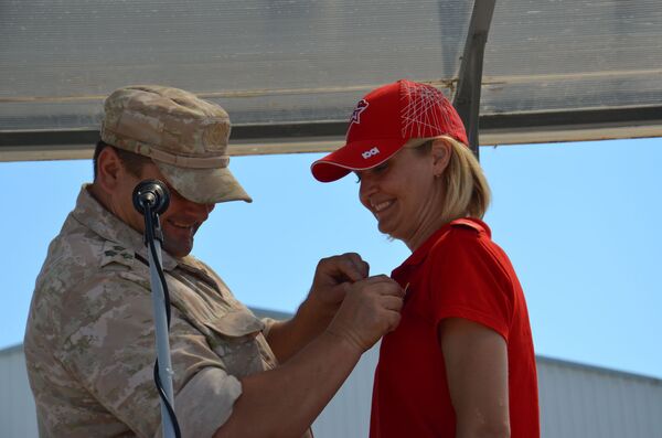 Детский военный лагерь в Гудауте  - Sputnik Абхазия