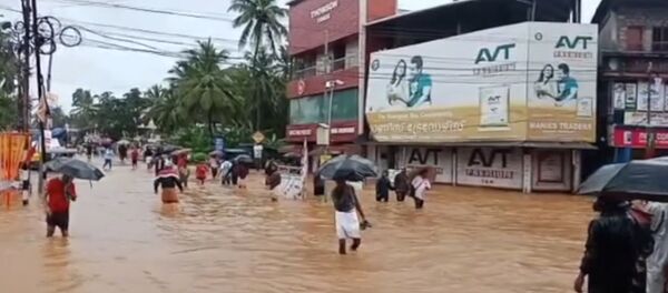 Наводнение в Индии - Sputnik Абхазия