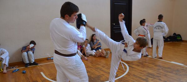 Кубок по косики каратэ в Абхазии Кубок по косики каратэ в Абхазии - Sputnik Абхазия