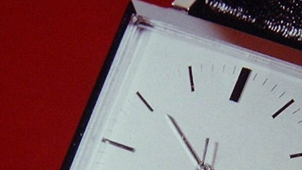 Первая марка наручных кварцевых часов, известных как Beta 1 - Sputnik Абхазия
