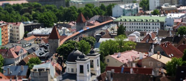 Вид на Старый город с верхушки церкви Оливисте - самого высокого строения средневековой Европы. - Sputnik Абхазия