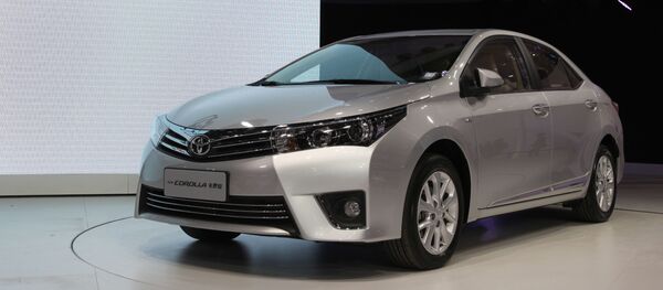 Автомобиль Toyota Corolla на выставке в Пекине - Sputnik Абхазия