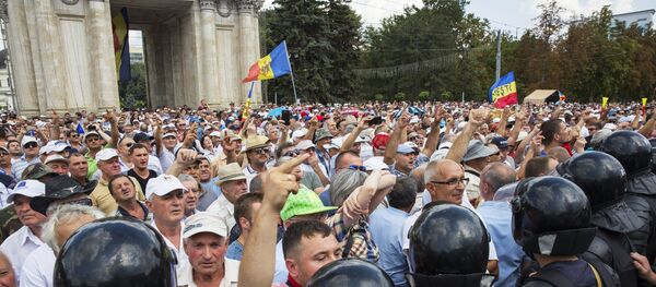 Акция протеста в Кишиневе - Sputnik Абхазия