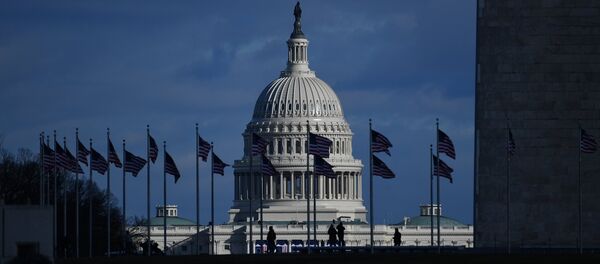 Вид на Капитолий в Вашингтоне Вид на Капитолий в Вашингтоне - Sputnik Абхазия