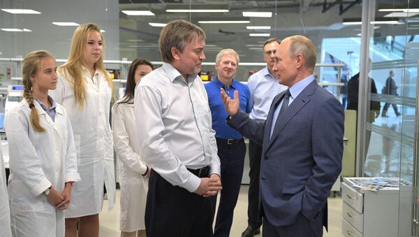 Президент РФ В. Путин посетил образовательный центр Сириус - Sputnik Абхазия