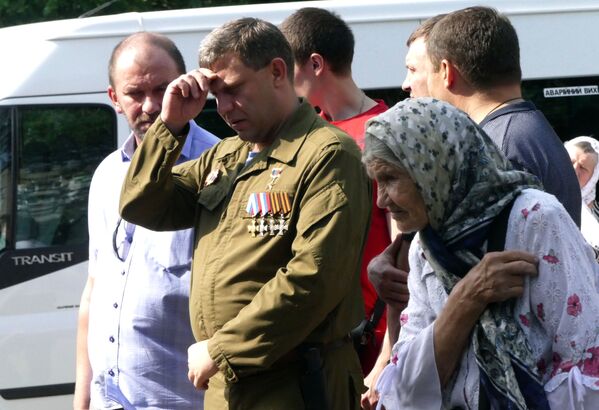 Глава ДНР Александр Захарченко во время празднования 1030-летия Крещения Руси в Донецке - Sputnik Абхазия