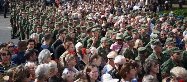 Прощание с главой ДНР Александром Захарченко - Sputnik Аҧсны