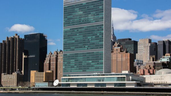 Здание Организации Объединенных Наций в Нью-Йорке - Sputnik Абхазия