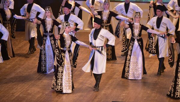 Концерт творческих коллективов Ингушетии в Абхазской государственной филармонии - Sputnik Аҧсны