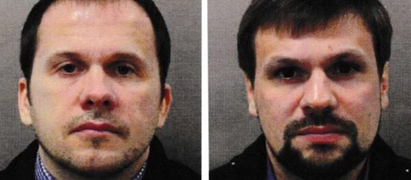 Подозреваемые в попытке убийства Сергея Скрипаля и его дочери Юлии в Солсбери Александр Петров и Руслан Боширов Подозреваемые в попытке убийства Сергея Скрипаля и его дочери Юлии в Солсбери Александр Петров и Руслан Боширов - Sputnik Абхазия