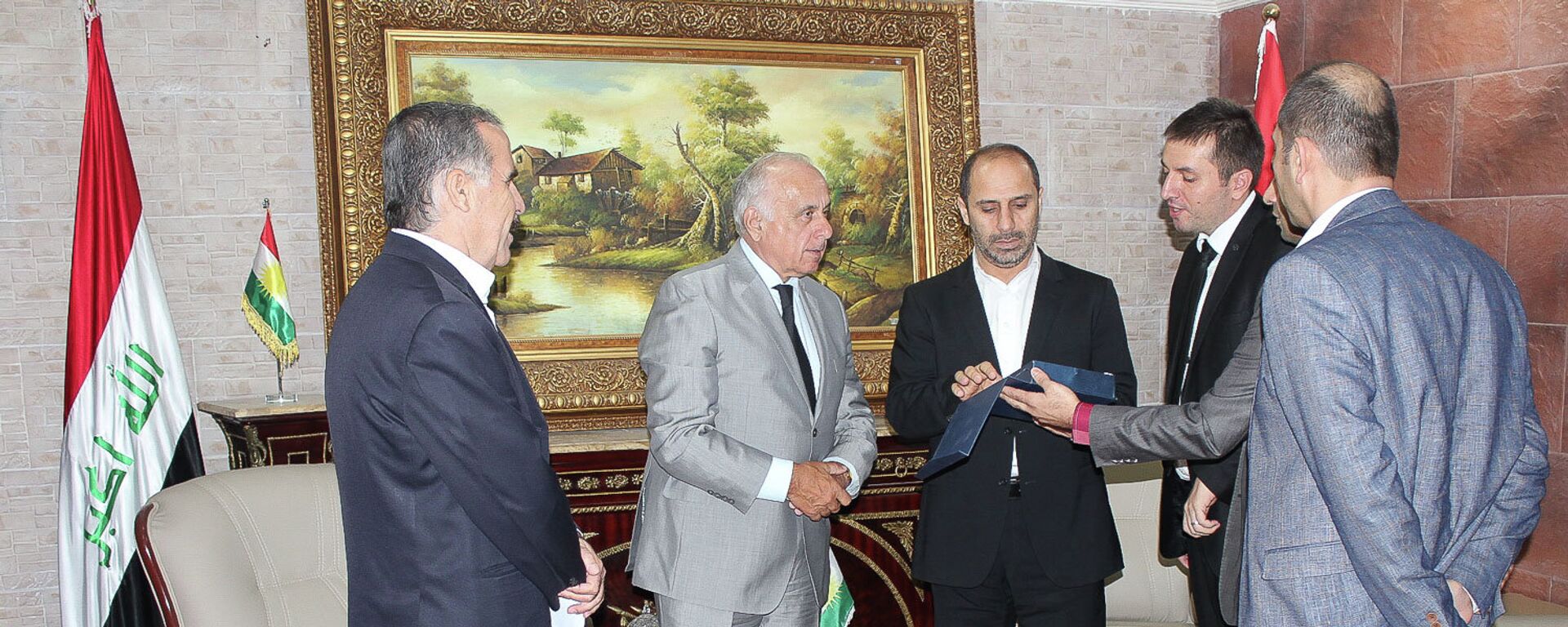 Делегация ТПП Абхазии во время визита в Иракский Курдистан  - Sputnik Абхазия, 1920, 20.01.2026