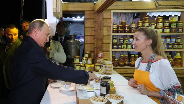 Рабочая поездка президента РФ В. Путина в Дальневосточный федеральный округ. День второй - Sputnik Абхазия
