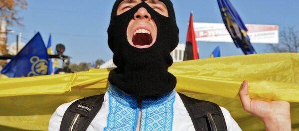 Мероприятия в честь годовщины создания УПА на Украине Мероприятия в честь годовщины создания УПА на Украине - Sputnik Абхазия