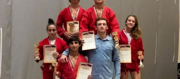 Открытый краевой турнир по самбо на Кубок Губернатора в городе Сочи Открытый краевой турнир по самбо на Кубок Губернатора в городе Сочи - Sputnik Абхазия