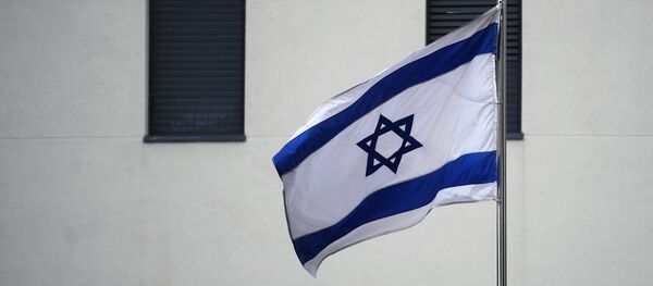 Флаг на здании посольства Израиля в Москве - Sputnik Абхазия