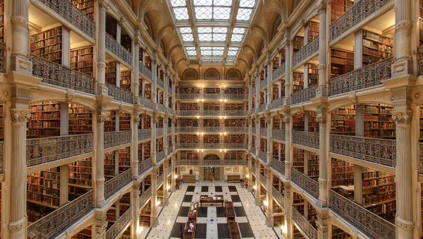 Библиотека Джорджа Пибоди в Балтиморе - Sputnik Абхазия