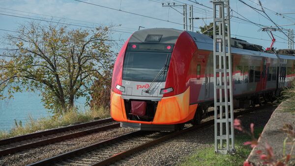 Скоростной электропоезд Ласточка в Сочи - Sputnik Аҧсны