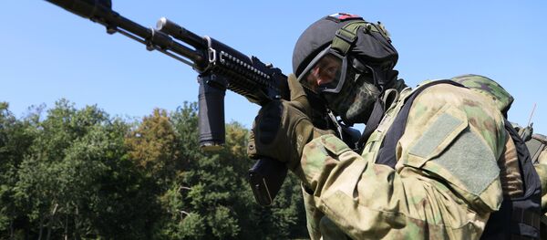 Учения отряда СОБР управления Росгвардии по Белгородской области - Sputnik Аҧсны